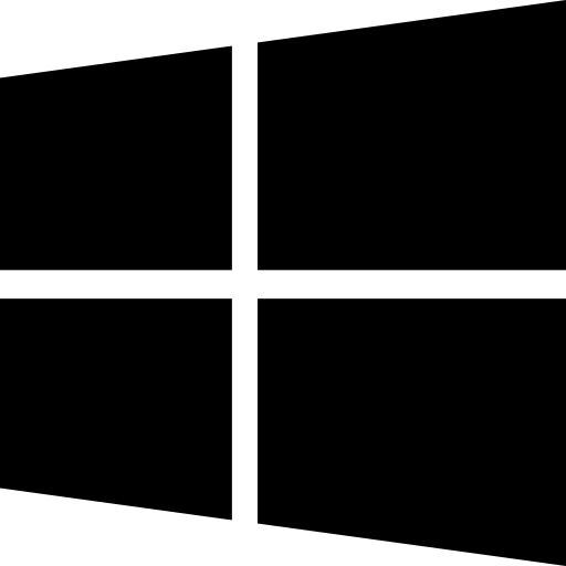 silhouette-de-logo-windows